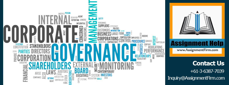 Faculty Of Business : Corporate Governance And Social Responsibility 1 Corporate Governance Assignment